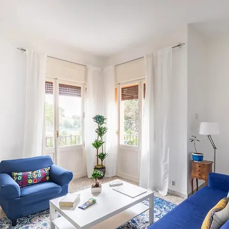 Apartmán Bright Vatican Suite With Balcony, Garden View And Full Kitchen Řím